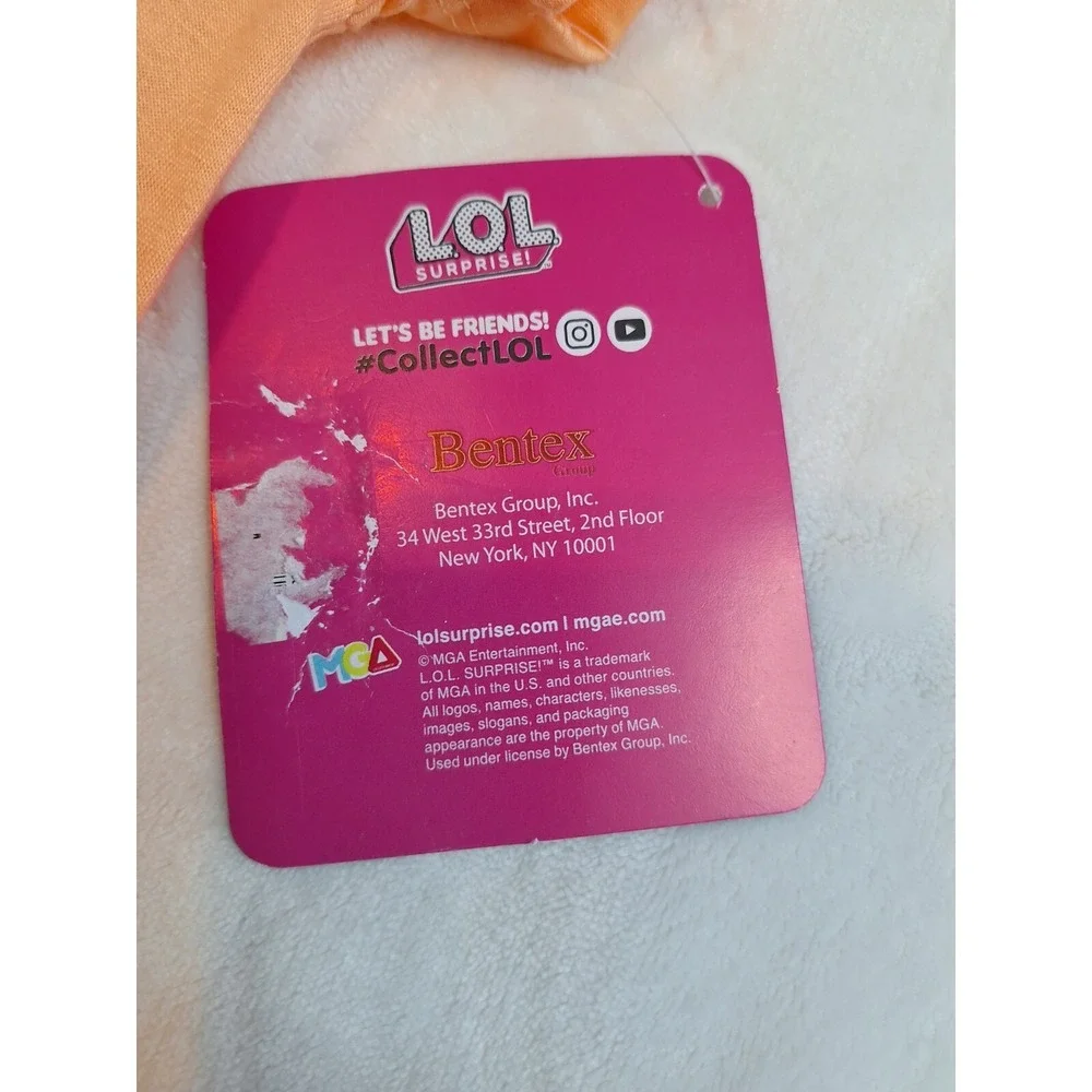 L.O.L. Surprise! 2 pc. Short & T-Shirt Set Size 3T Funtastic! Orange New - Picture 8 of 9